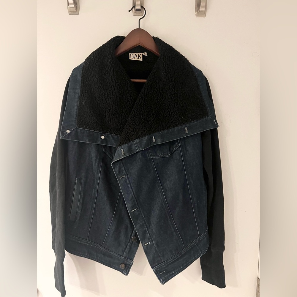 OAK Denim jacket with Shearling Size S